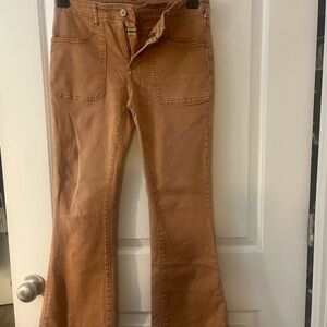 Pilcro Women's Tan Jeans